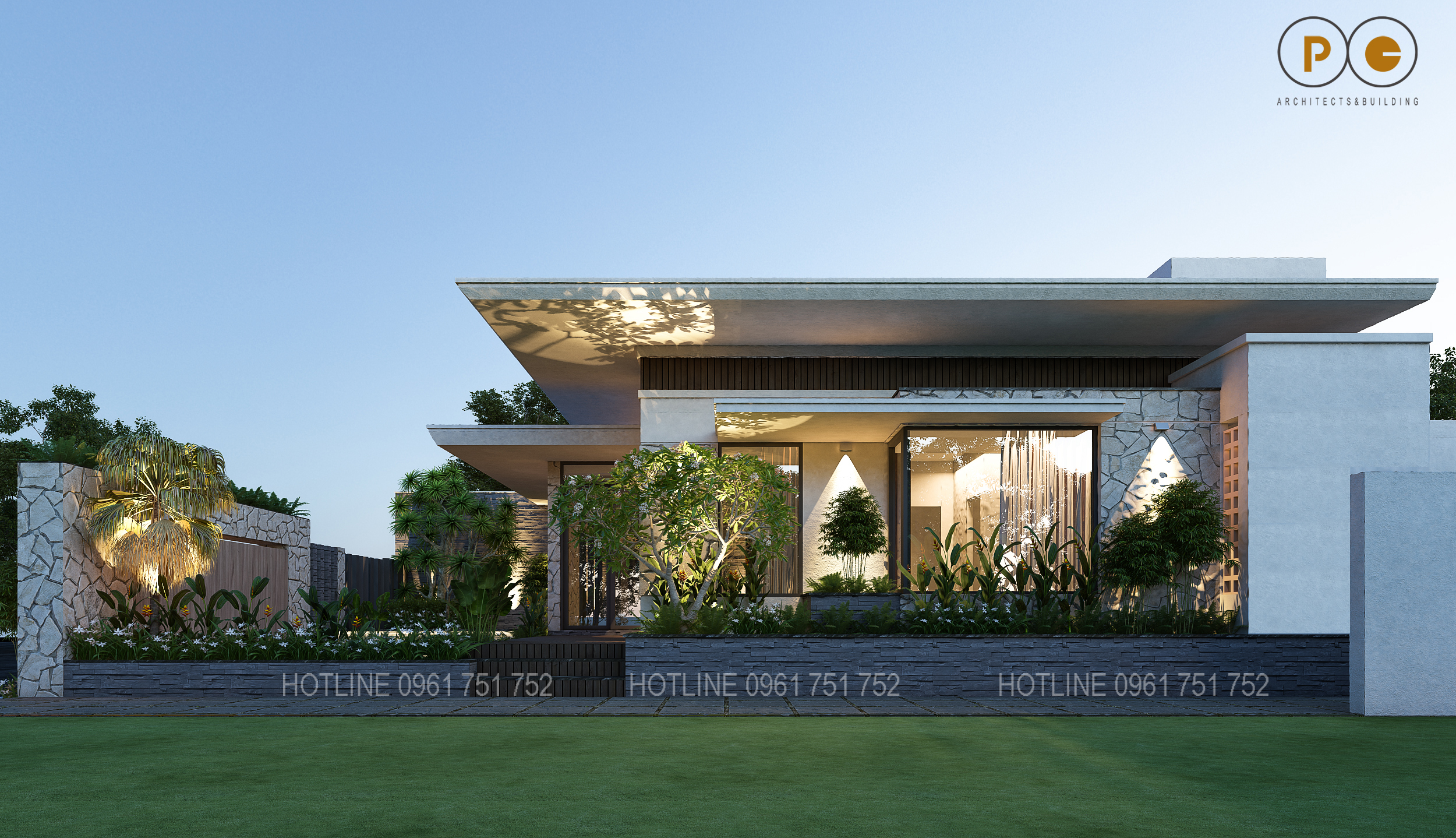 BIỆT THỰ SÂN VƯỜN ĐẸP